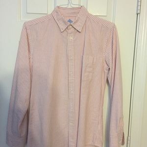 Merona tailored fit Oxford shirt, striped